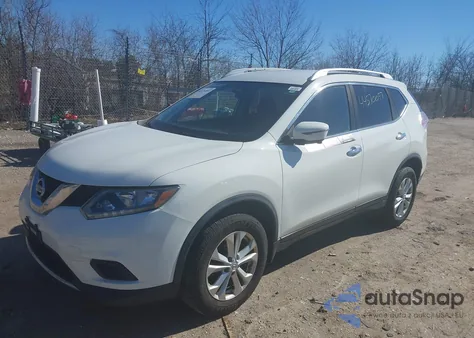 2016 Nissan Rogue Sv from USA, damaged, VIN JN8AT2MV8GW144095